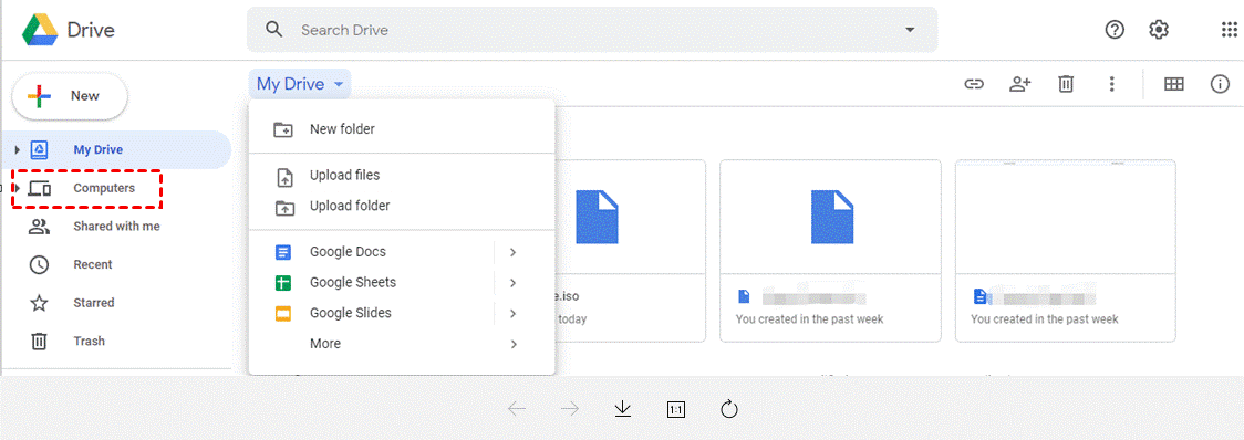 sync local folder to google drive
