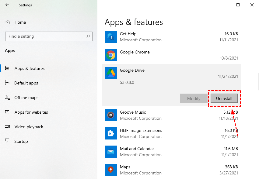 How to Sign Out / Remove from Google Drive App in Computer 