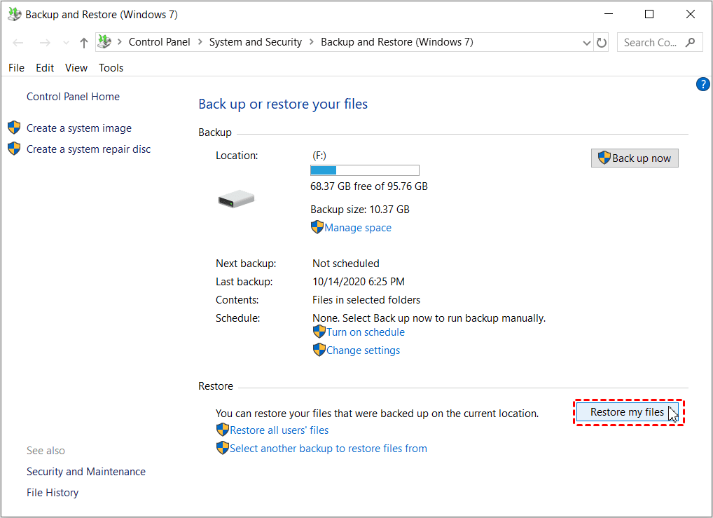 how to restore files on windows 11